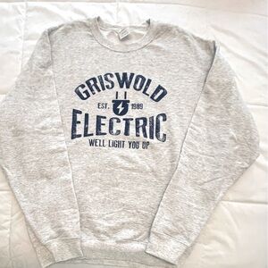 Gray Men's Sweatshirt “Griswold Electric”. Size M. NWOT
